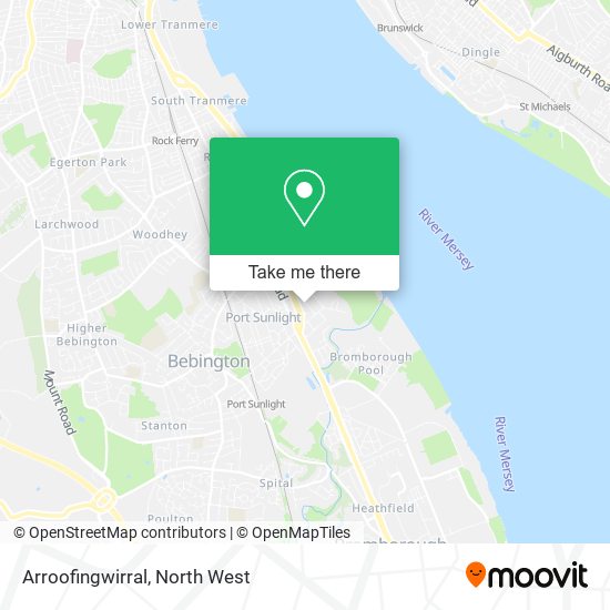 Arroofingwirral map
