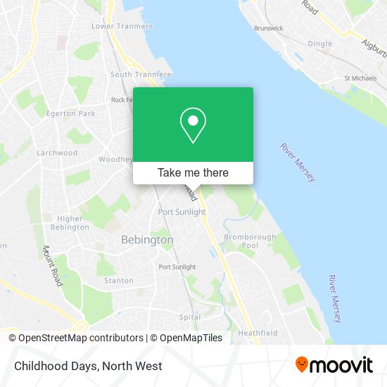 Childhood Days map