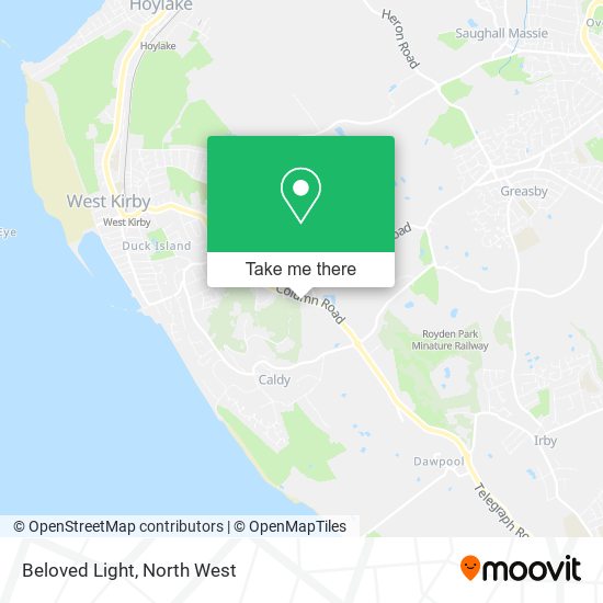 Beloved Light map