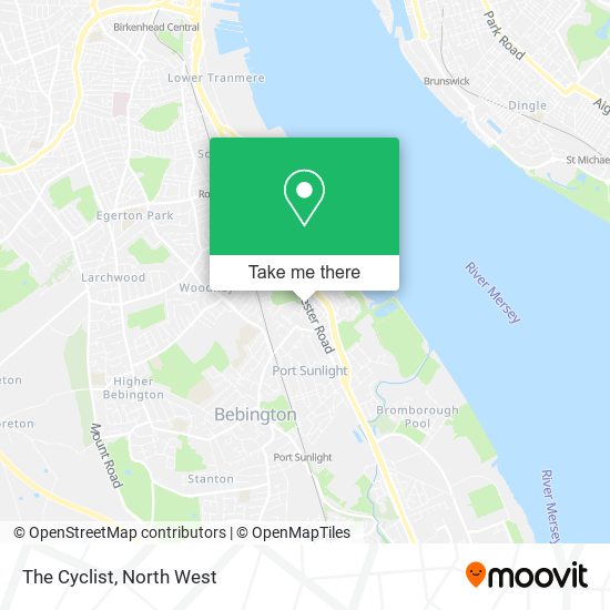 The Cyclist map