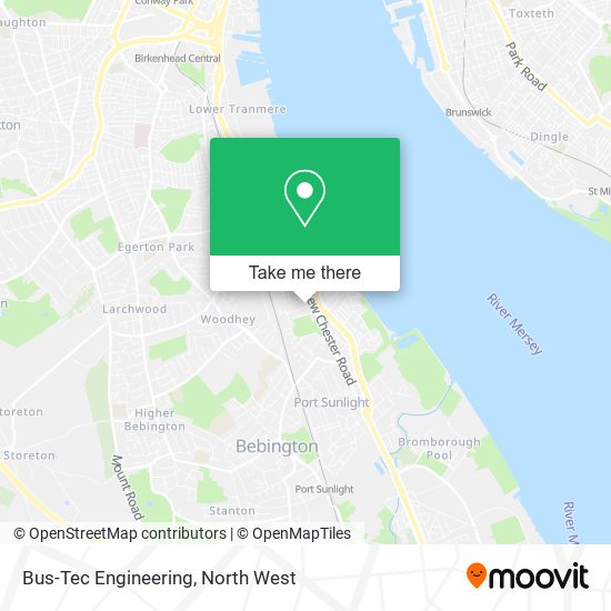 Bus-Tec Engineering map