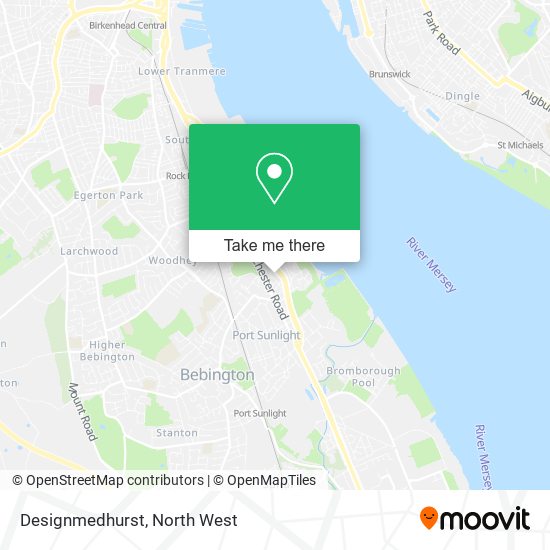 Designmedhurst map