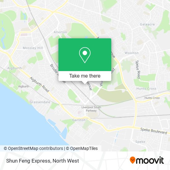 Shun Feng Express map