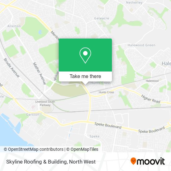 Skyline Roofing & Building map