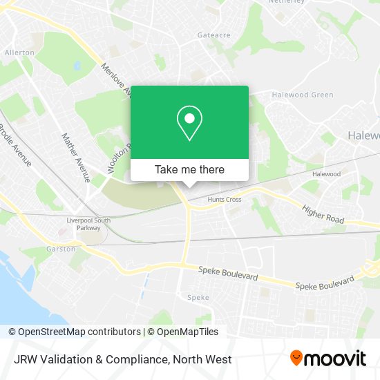 JRW Validation & Compliance map