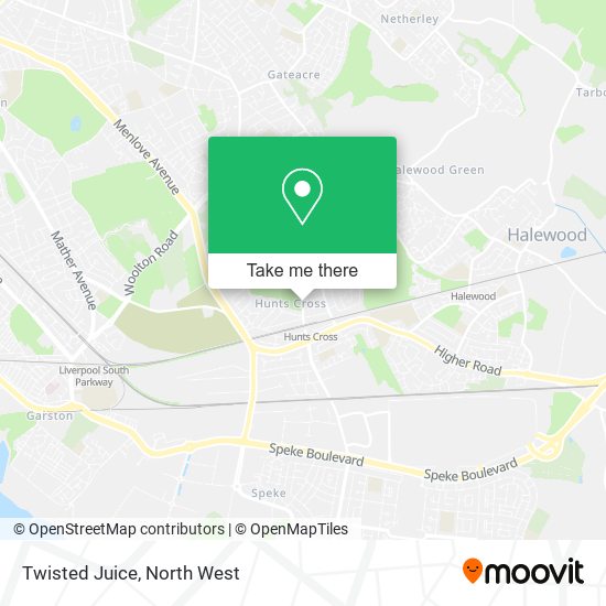 Twisted Juice map