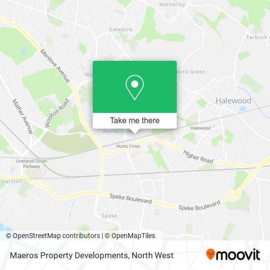 Maeros Property Developments map