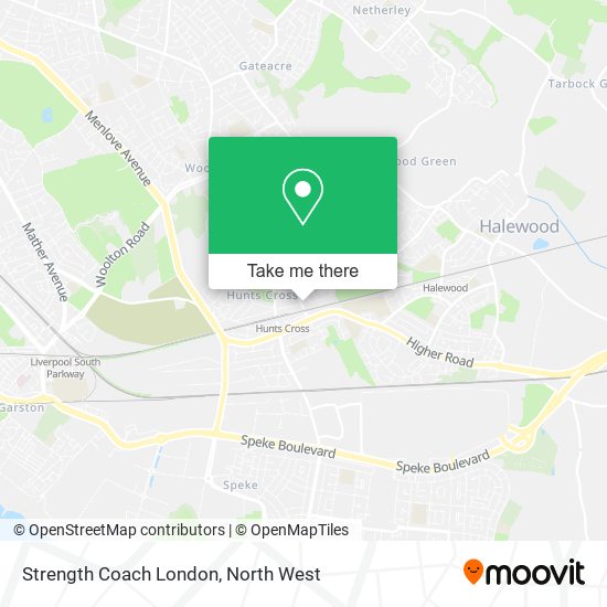 Strength Coach London map
