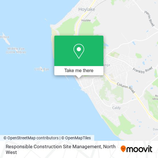 Responsible Construction Site Management map