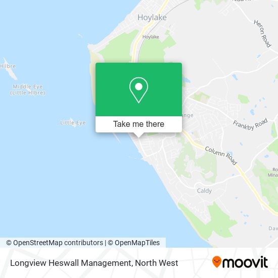 Longview Heswall Management map