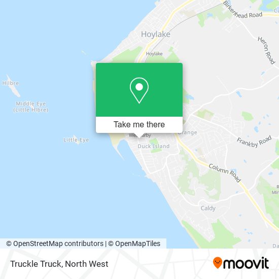 Truckle Truck map