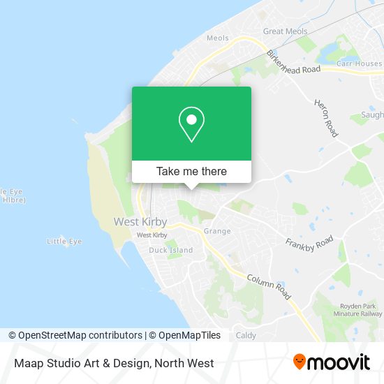 Maap Studio Art & Design map