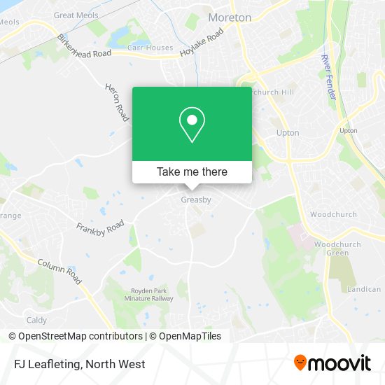 FJ Leafleting map