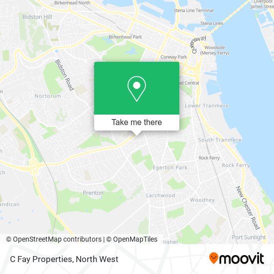 C Fay Properties map