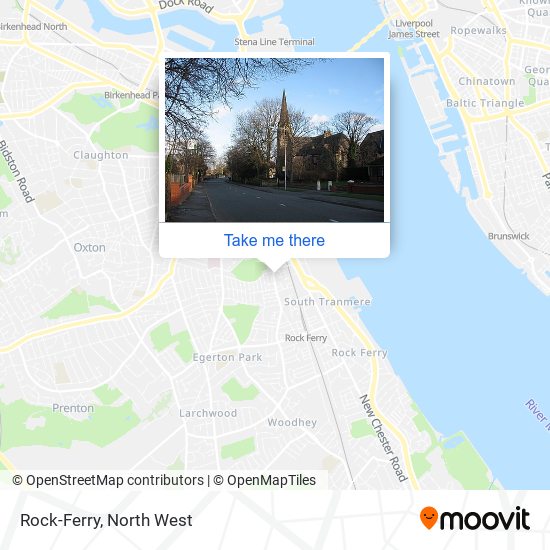 Rock-Ferry map