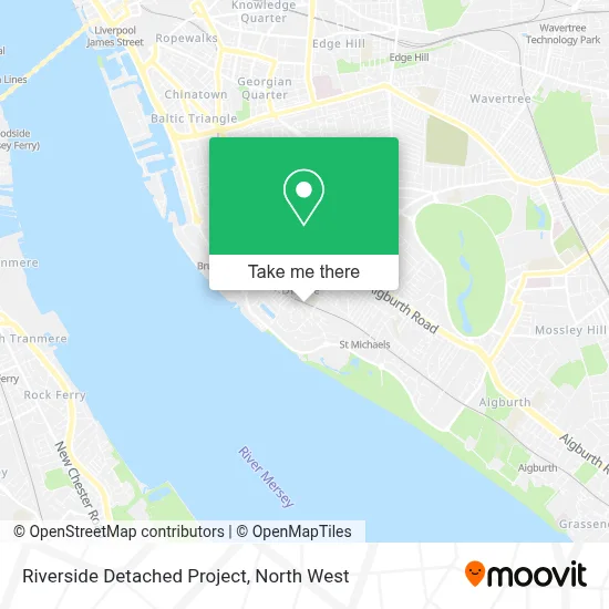 Riverside Detached Project map