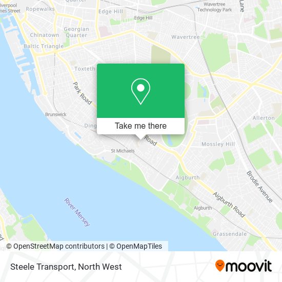 Steele Transport map