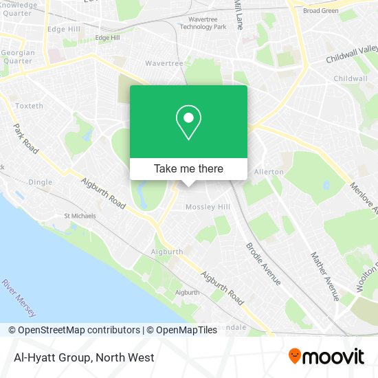 Al-Hyatt Group map