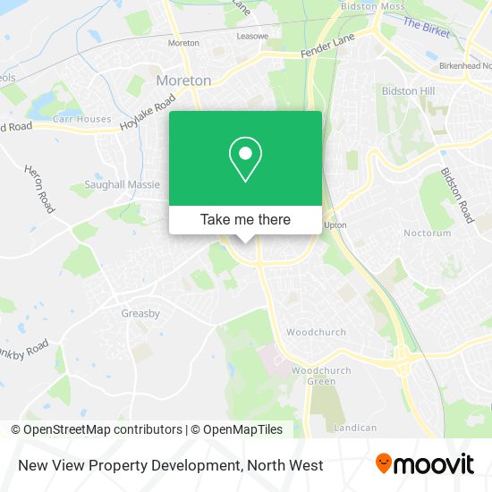 New View Property Development map