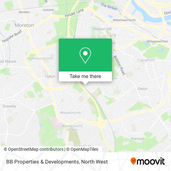 BB Properties & Developments map