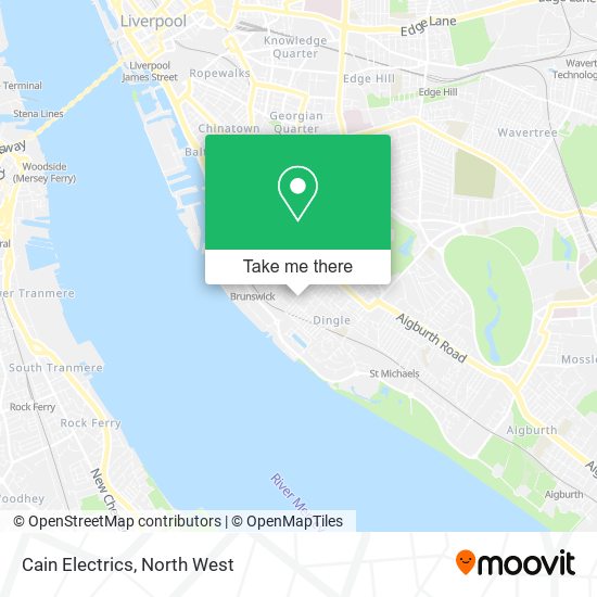 Cain Electrics map
