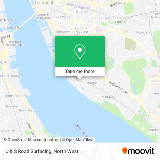 J & S Road Surfacing map