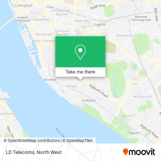 LD Telecoms map