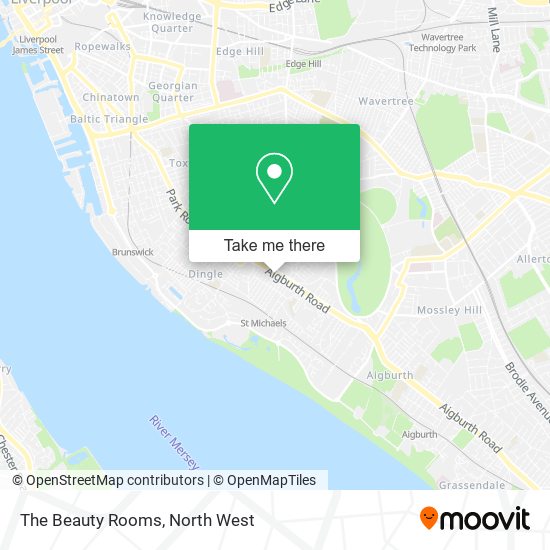 The Beauty Rooms map