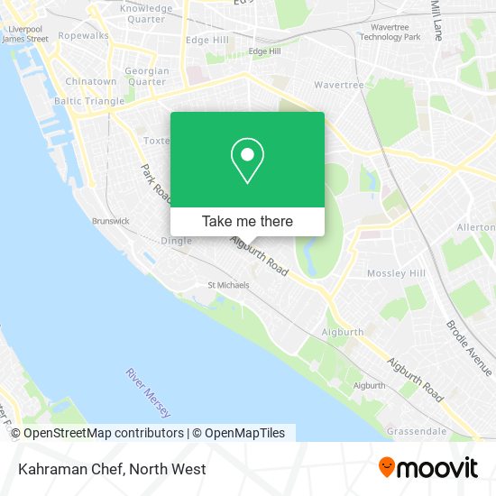 Kahraman Chef map