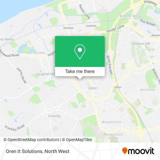 Oren It Solutions map