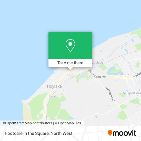 Footcare in the Square map