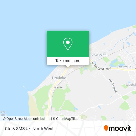 Cts & SMS Uk map