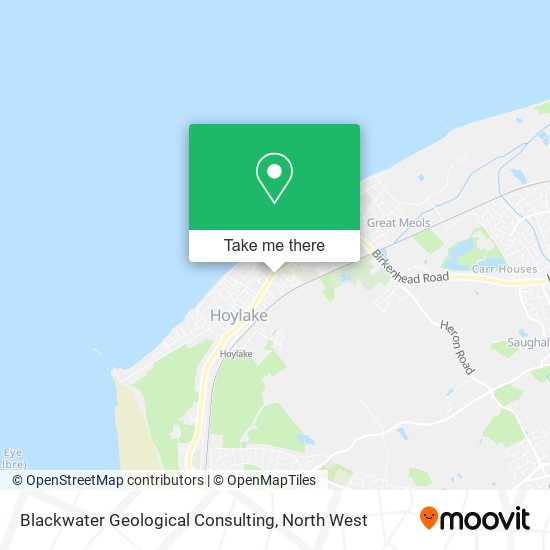 Blackwater Geological Consulting map