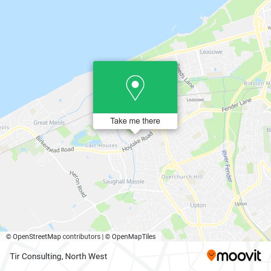 Tir Consulting map