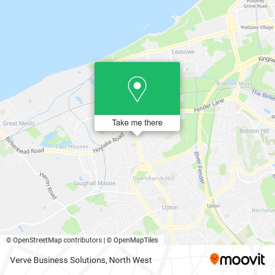 Verve Business Solutions map