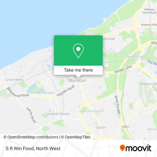 S R Win Food map