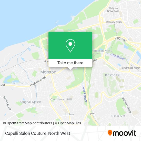 Capelli Salon Couture map