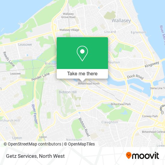 Getz Services map