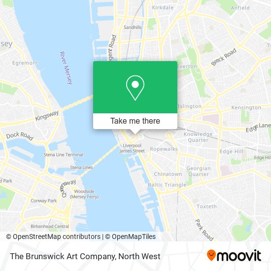 The Brunswick Art Company map