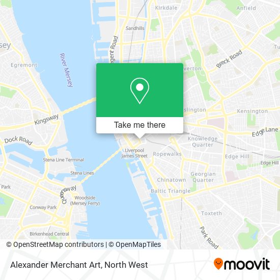 Alexander Merchant Art map