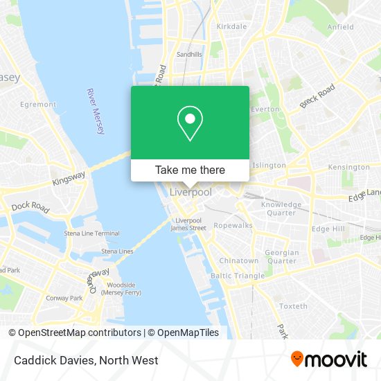 Caddick Davies map