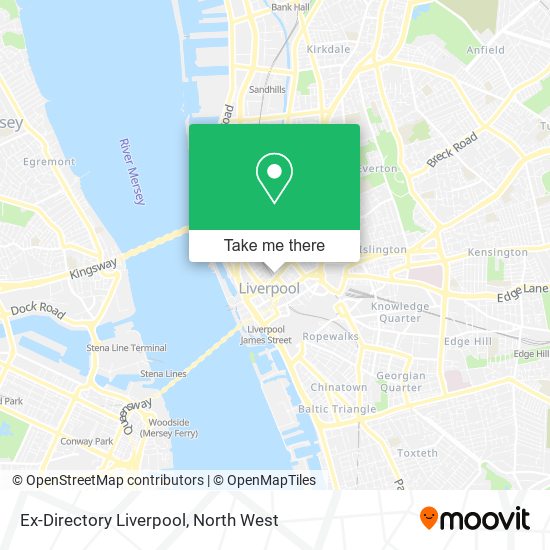 Ex-Directory Liverpool map