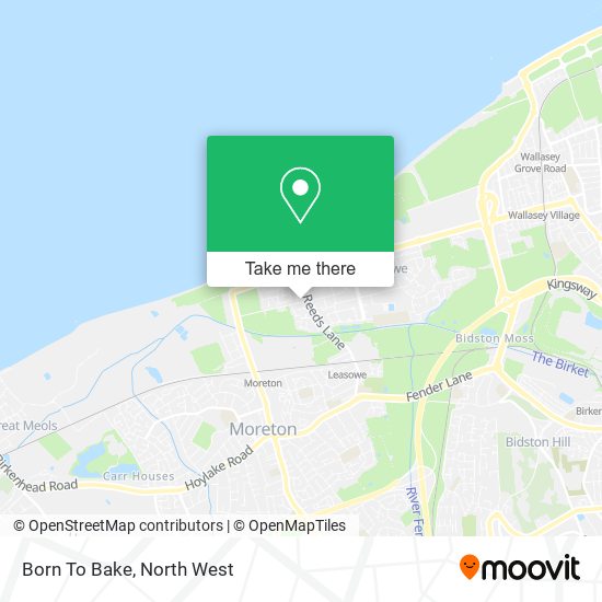 Born To Bake map