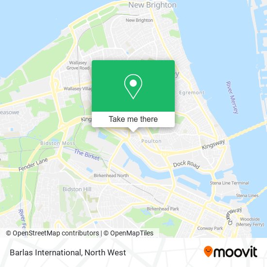 Barlas International map