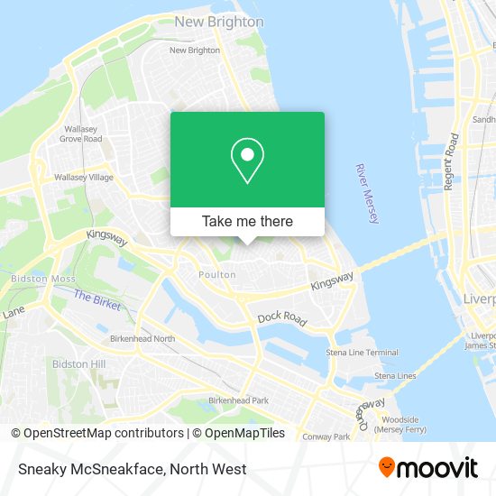 Sneaky McSneakface map