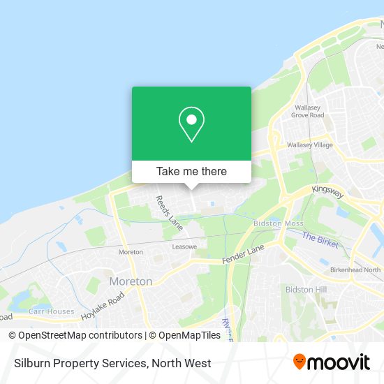 Silburn Property Services map