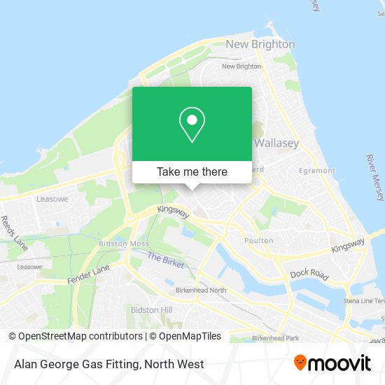 Alan George Gas Fitting map