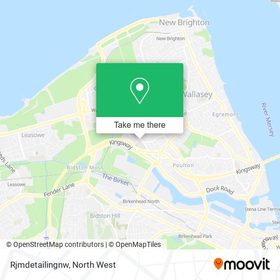 Rjmdetailingnw map