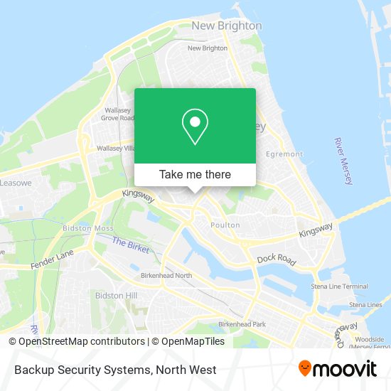 Backup Security Systems map