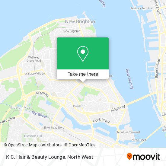 K.C. Hair & Beauty Lounge map
